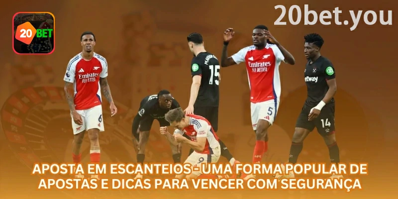 Tela da 20bet sobre apostas em escanteios, destacando o número de tiros de canto, sem depender diretamente do placar final