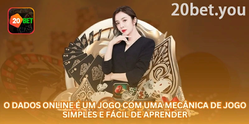Tela da 20bet sobre jogos de dados online, destacando quantidade de dados usada em cada jogo