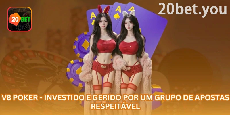 20bet V8 Poker: ordem das mãos informada na mesa