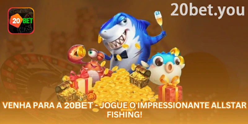 Tela da 20bet sobre Allstar Fishing, destacando movimento contínuo dos alvos
