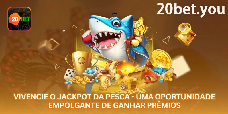 Tela da 20bet sobre Jackpot da Pesca, destacando um jogo de tiro em alvos marinhos que incorpora eventos de jackpot e indicadores próprios